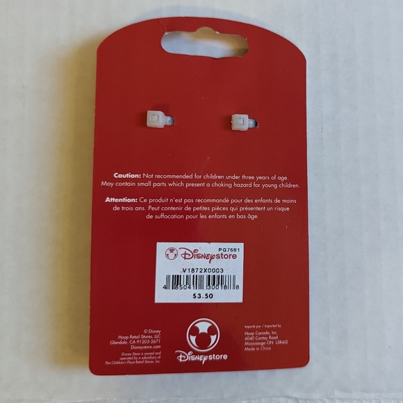 Disney Store Mickey and Minnie Keychains Set of 3 - Picture 4 of 10